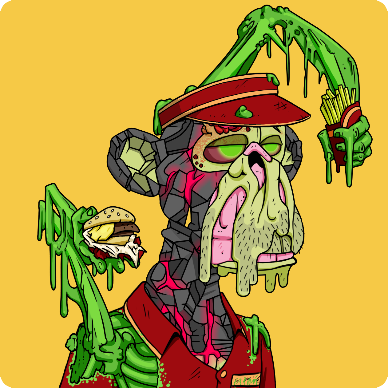 Yuga Labs - Mutant Ape Yacht Club - NFT # 21340