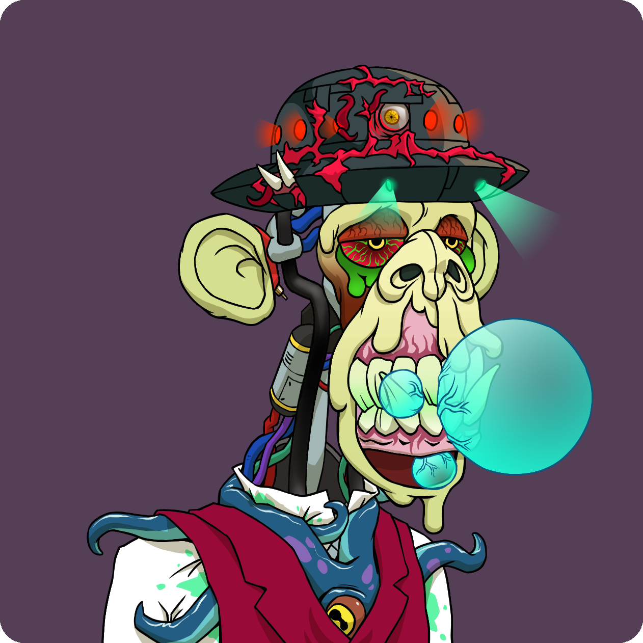 Yuga Labs - Mutant Ape Yacht Club - NFT # 4588