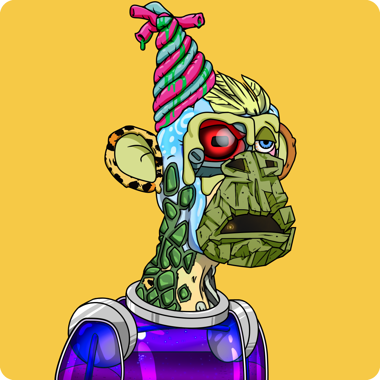 Yuga Labs - Mutant Ape Yacht Club - NFT # 3566