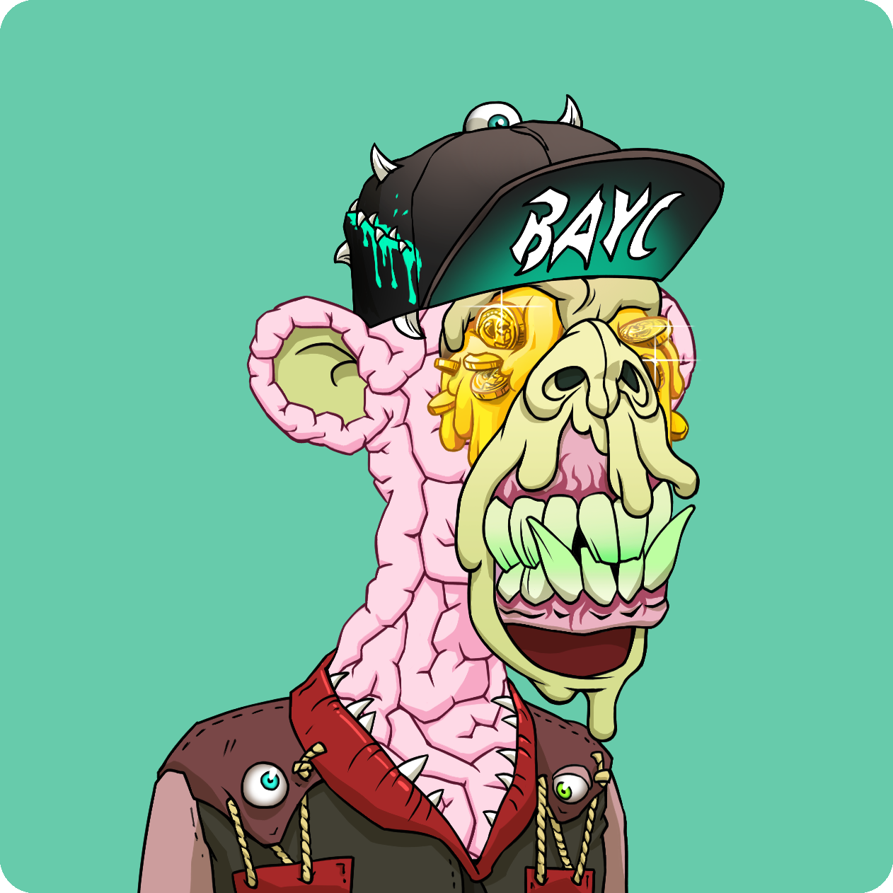 Yuga Labs - Mutant Ape Yacht Club - NFT # 1861