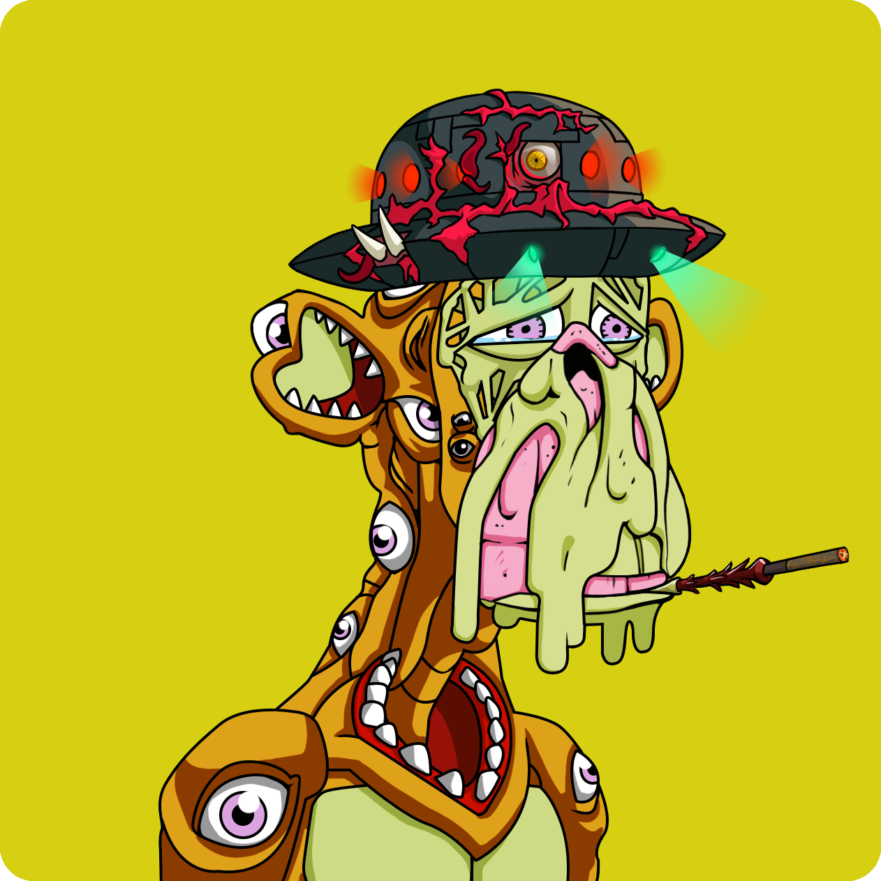 Yuga Labs - Mutant Ape Yacht Club - NFT # 18162