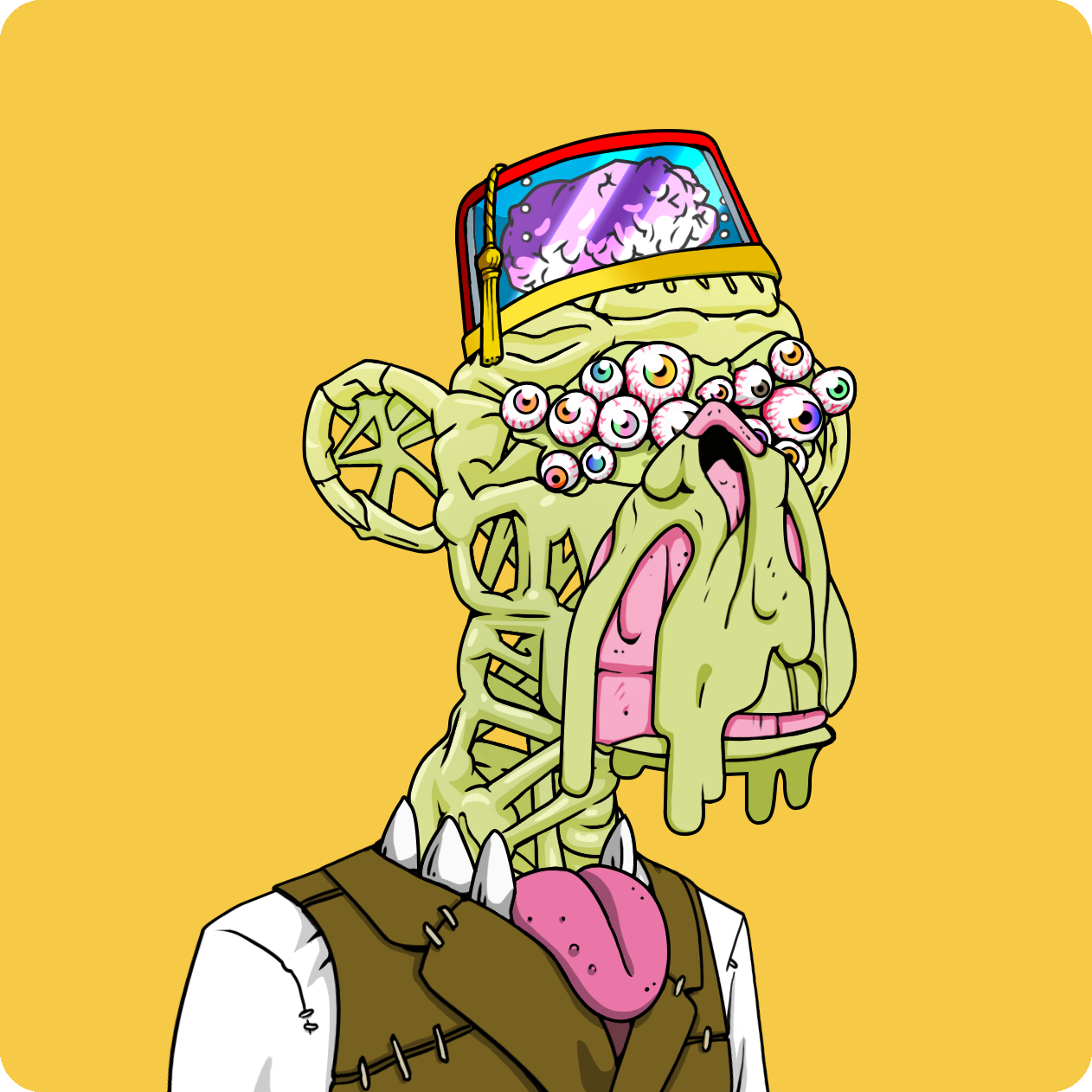 Yuga Labs - Mutant Ape Yacht Club - NFT # 6491