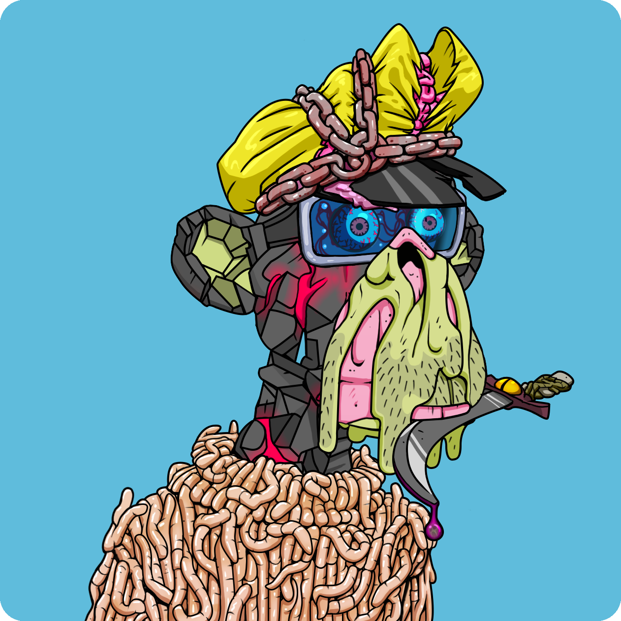 Yuga Labs - Mutant Ape Yacht Club - NFT # 25130