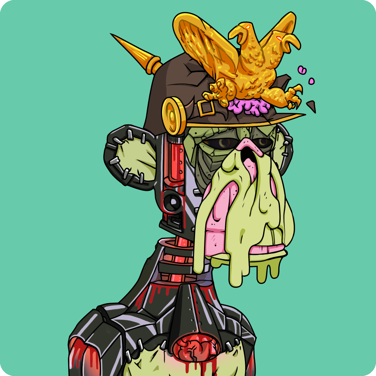 Yuga Labs - Mutant Ape Yacht Club - NFT # 15054