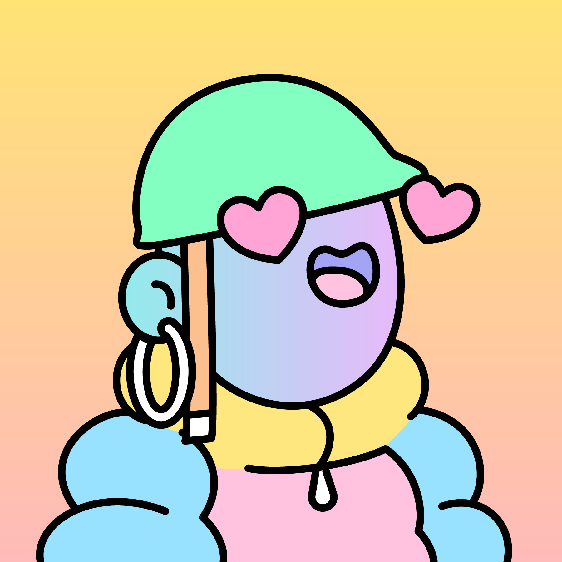 The Doodles Founders - Doodles - Doodle #6641 - NFT # 6641