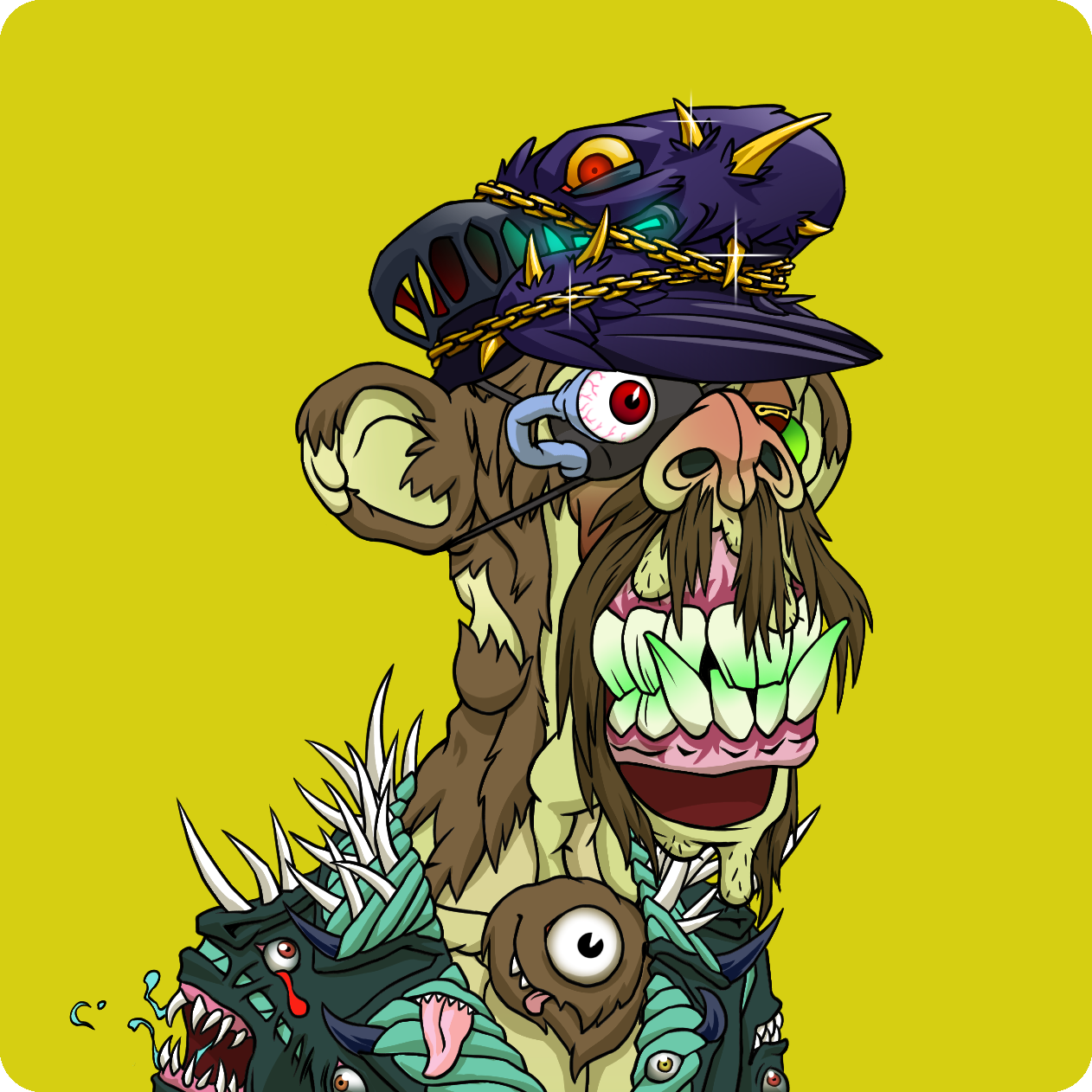 Yuga Labs - Mutant Ape Yacht Club - NFT # 26355