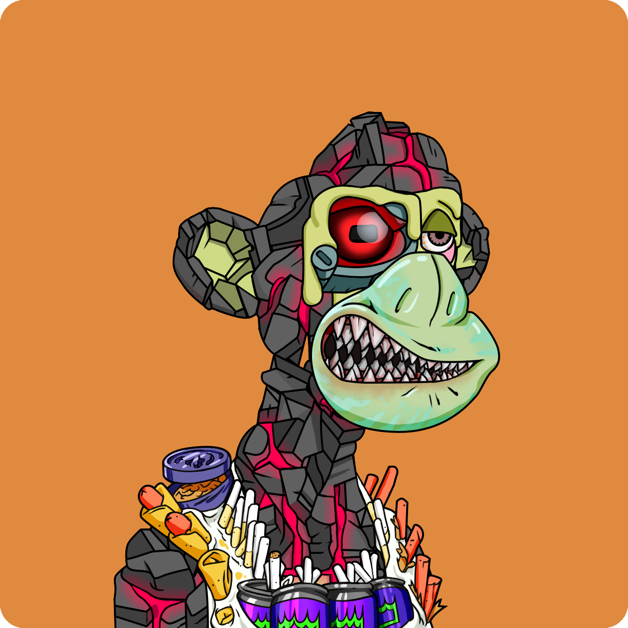 Yuga Labs - Mutant Ape Yacht Club - NFT # 17216