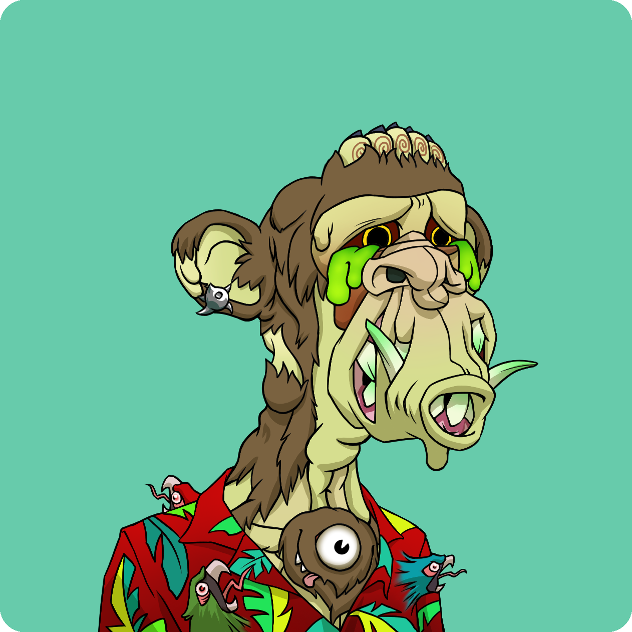 Yuga Labs - Mutant Ape Yacht Club - NFT # 11509