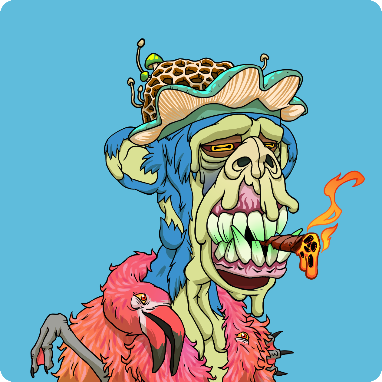 Yuga Labs - Mutant Ape Yacht Club - NFT # 25205