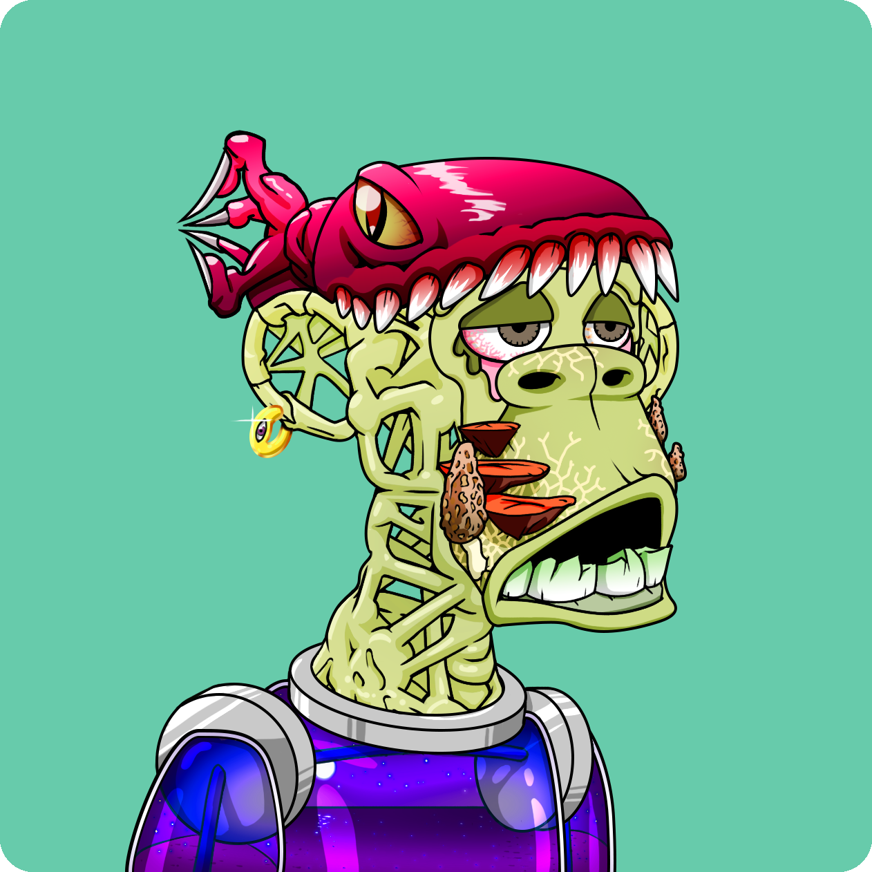 Yuga Labs - Mutant Ape Yacht Club - NFT # 5707