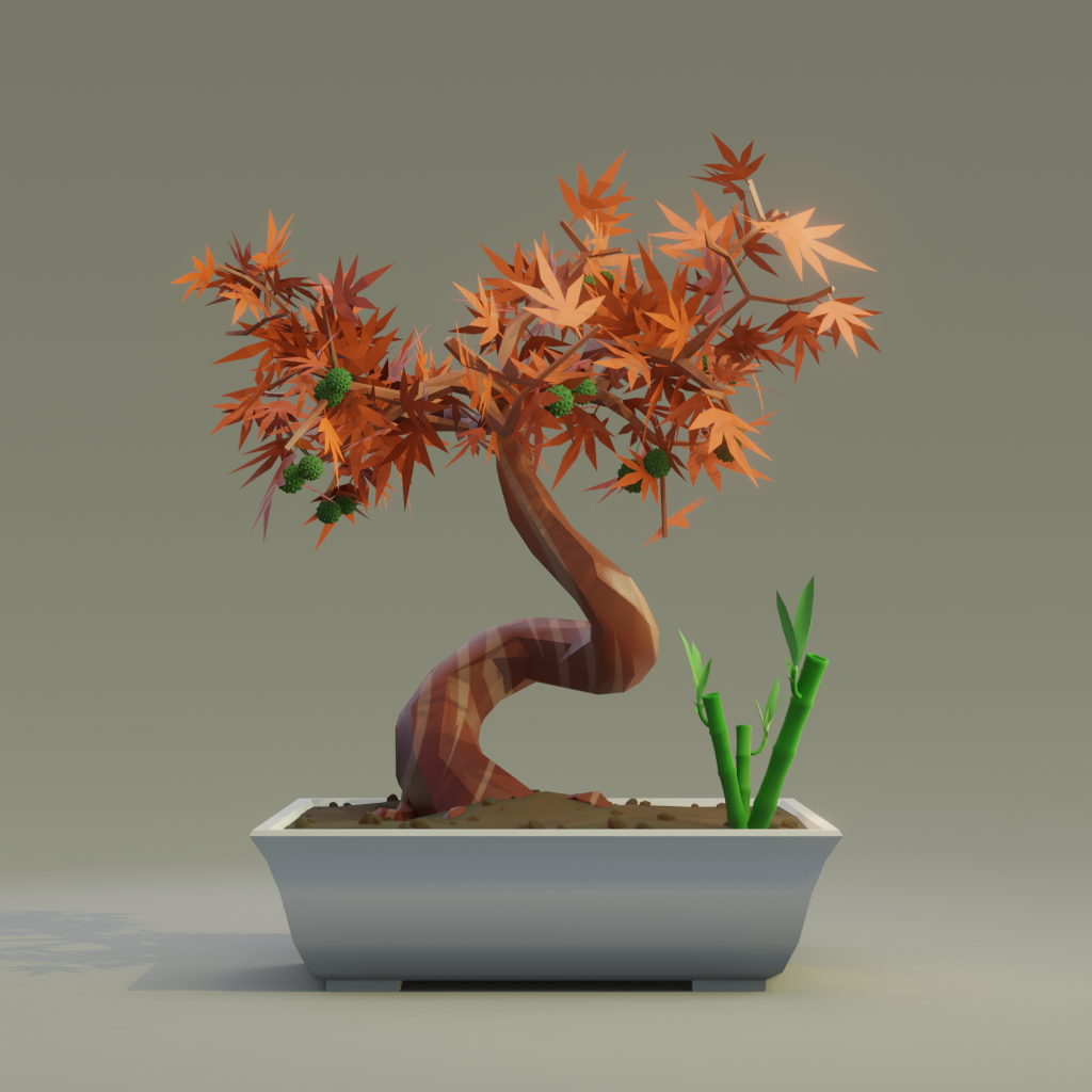 ZENFT Garden Society - Bonsai - Bonsai #8627 - NFT # 8627