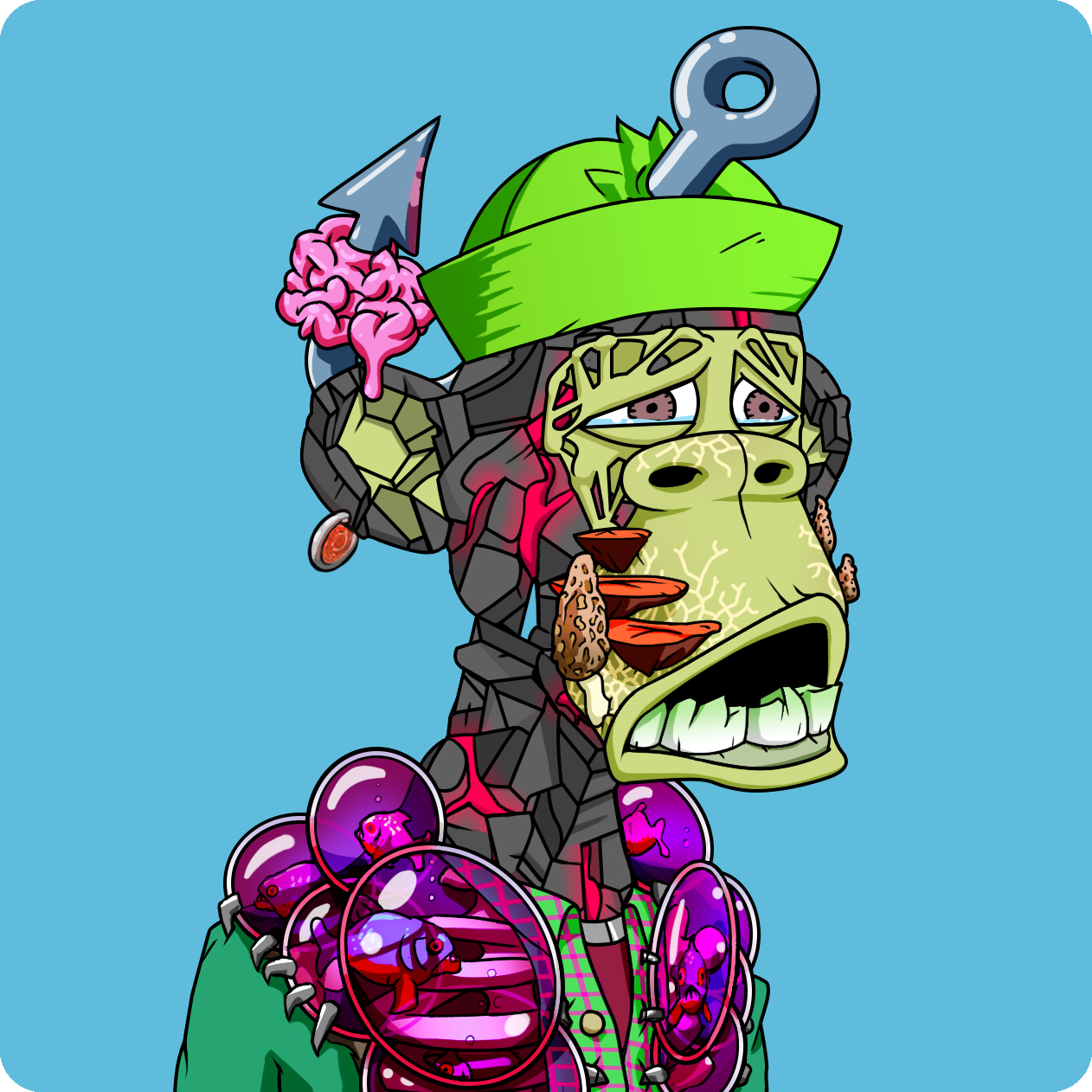 Yuga Labs - Mutant Ape Yacht Club - NFT # 17950