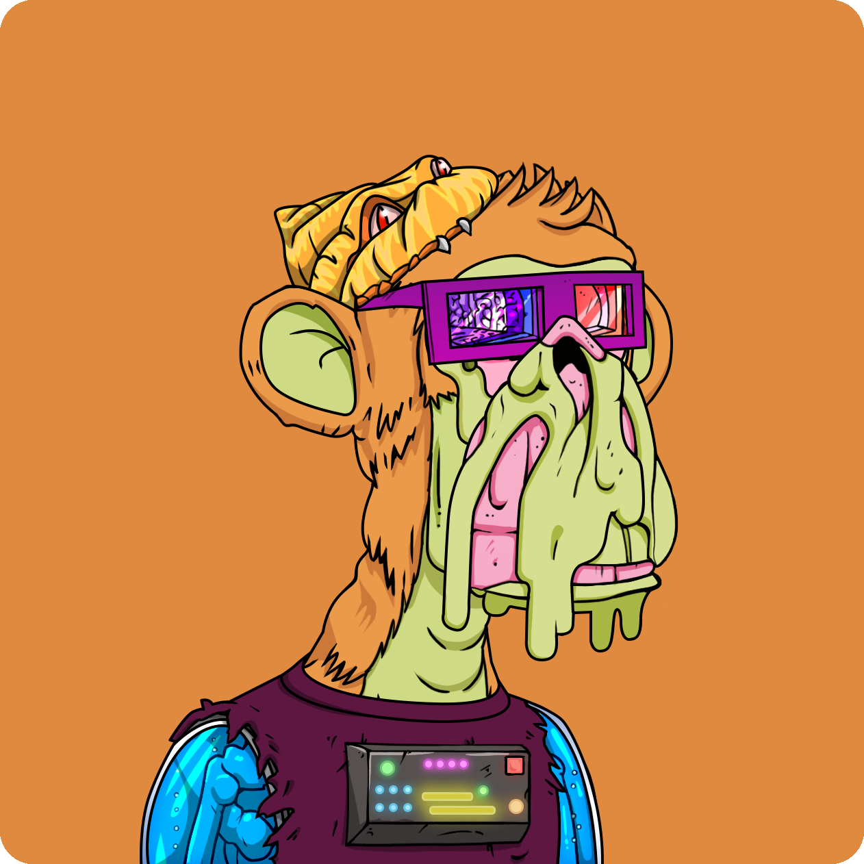 Yuga Labs - Mutant Ape Yacht Club - NFT # 5200