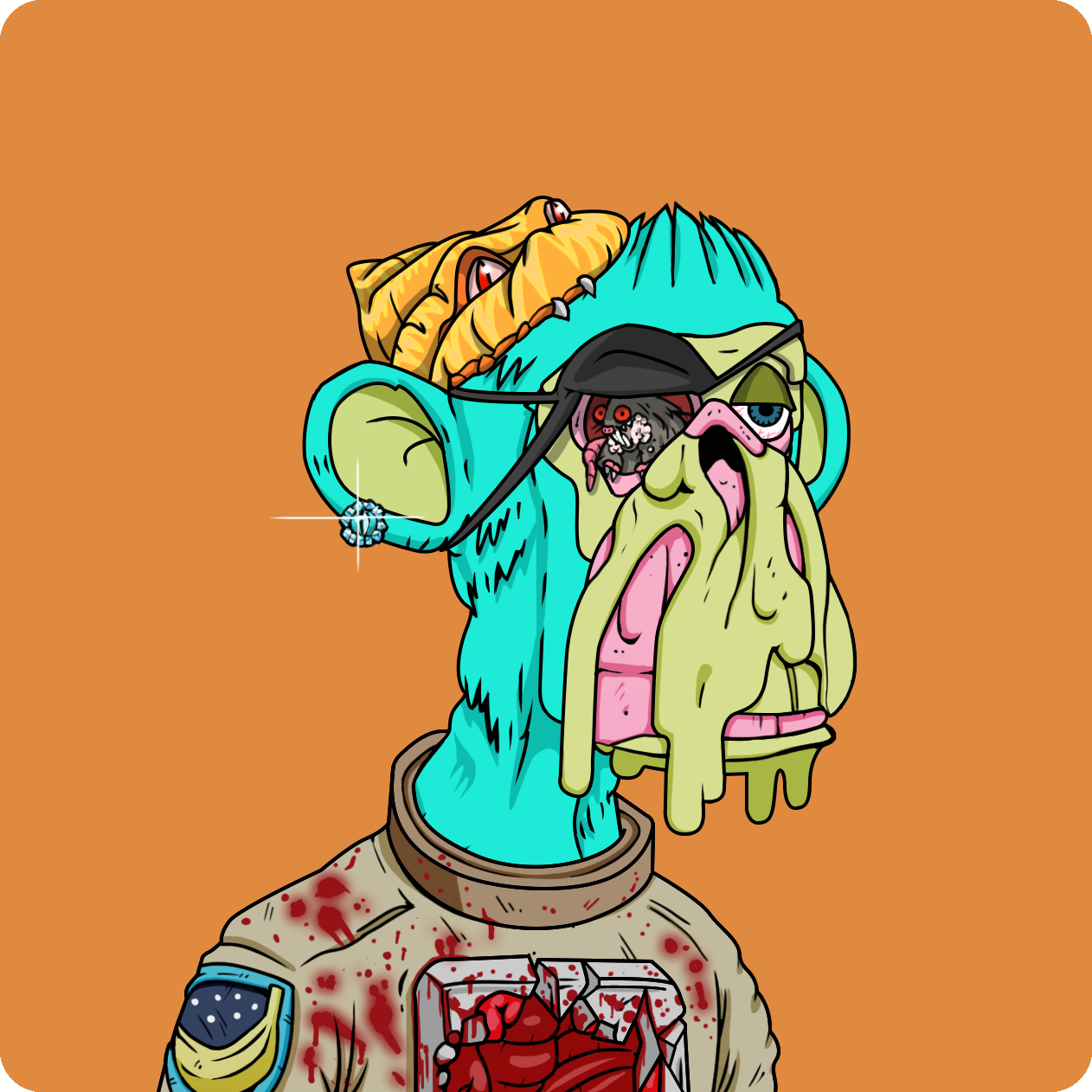 Yuga Labs - Mutant Ape Yacht Club - NFT # 24194