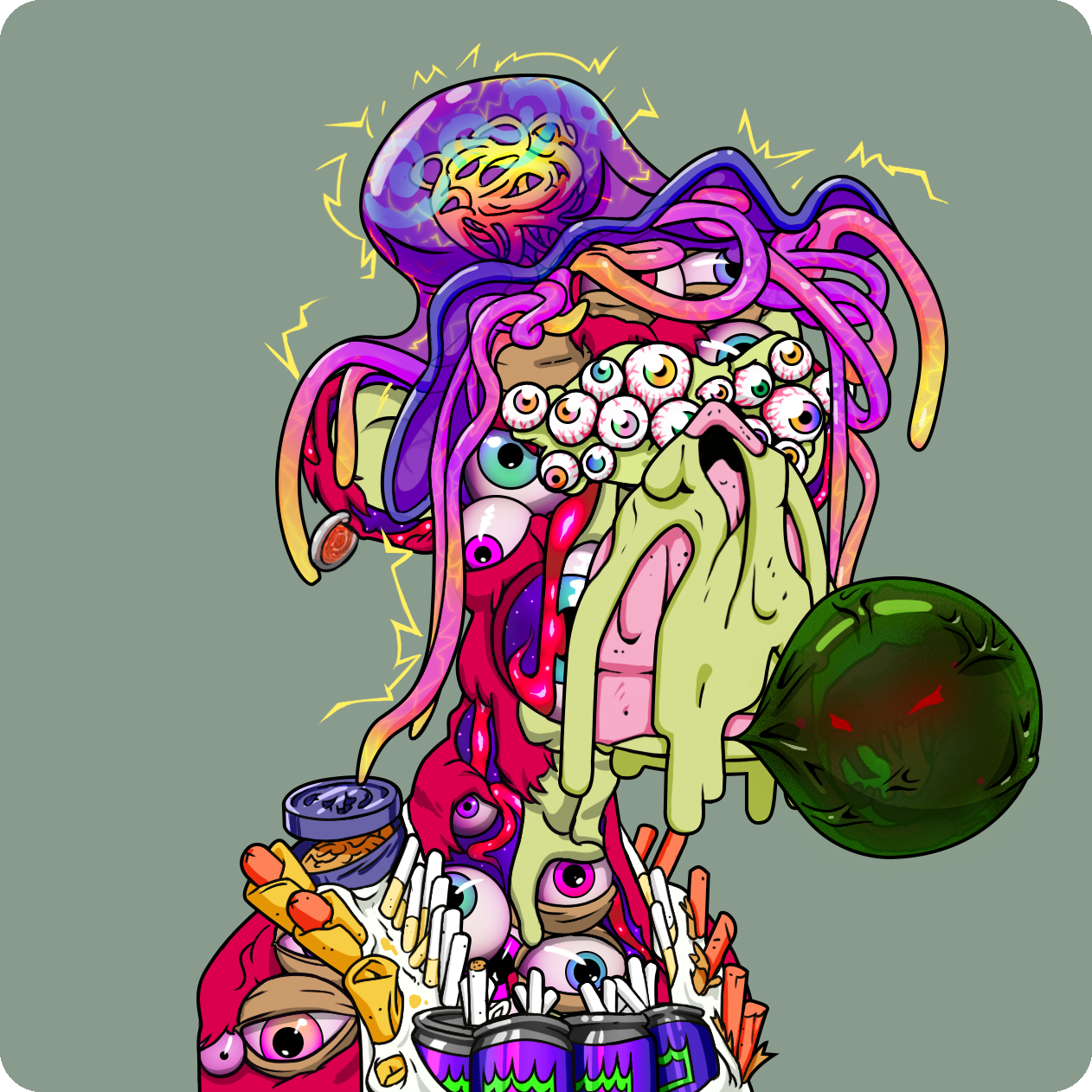 Yuga Labs - Mutant Ape Yacht Club - NFT # 28186