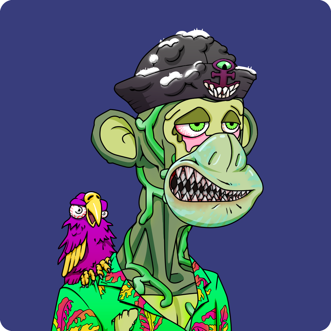 Yuga Labs - Mutant Ape Yacht Club - NFT # 25112