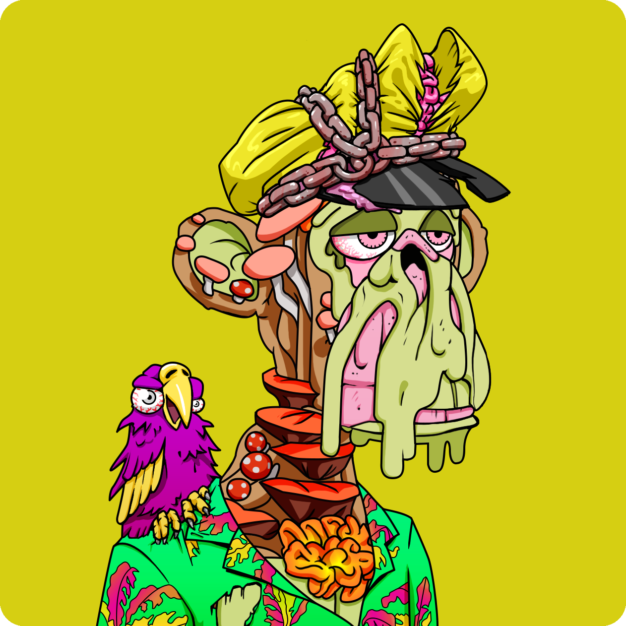 Yuga Labs - Mutant Ape Yacht Club - NFT # 26436