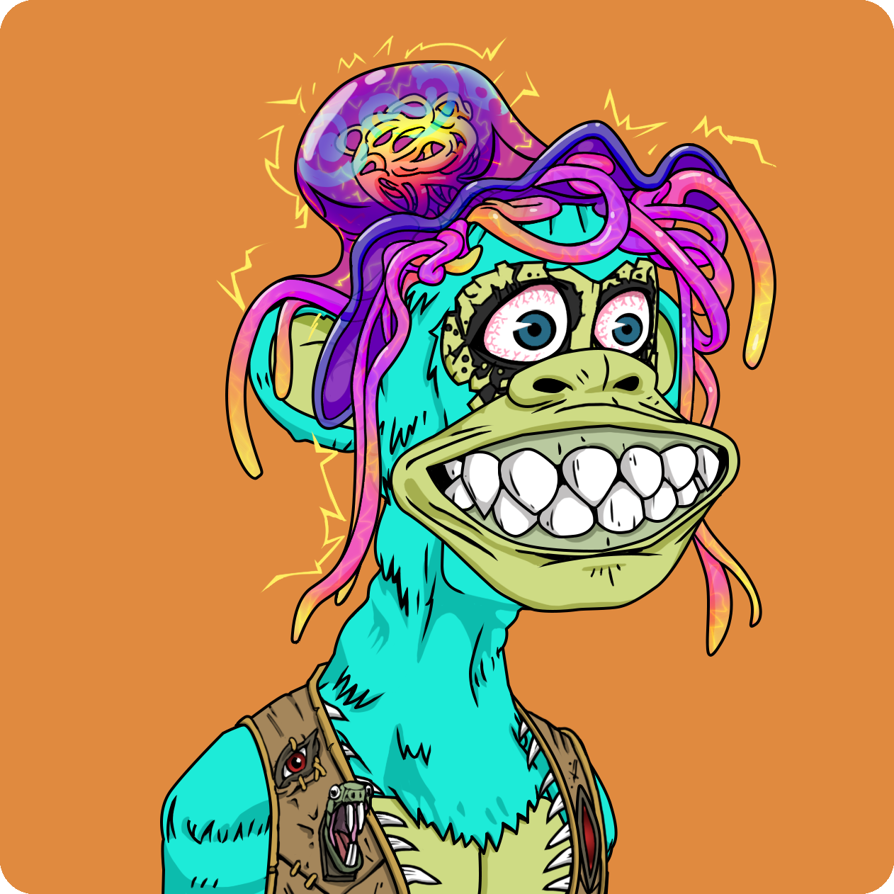 Yuga Labs - Mutant Ape Yacht Club - NFT # 13380