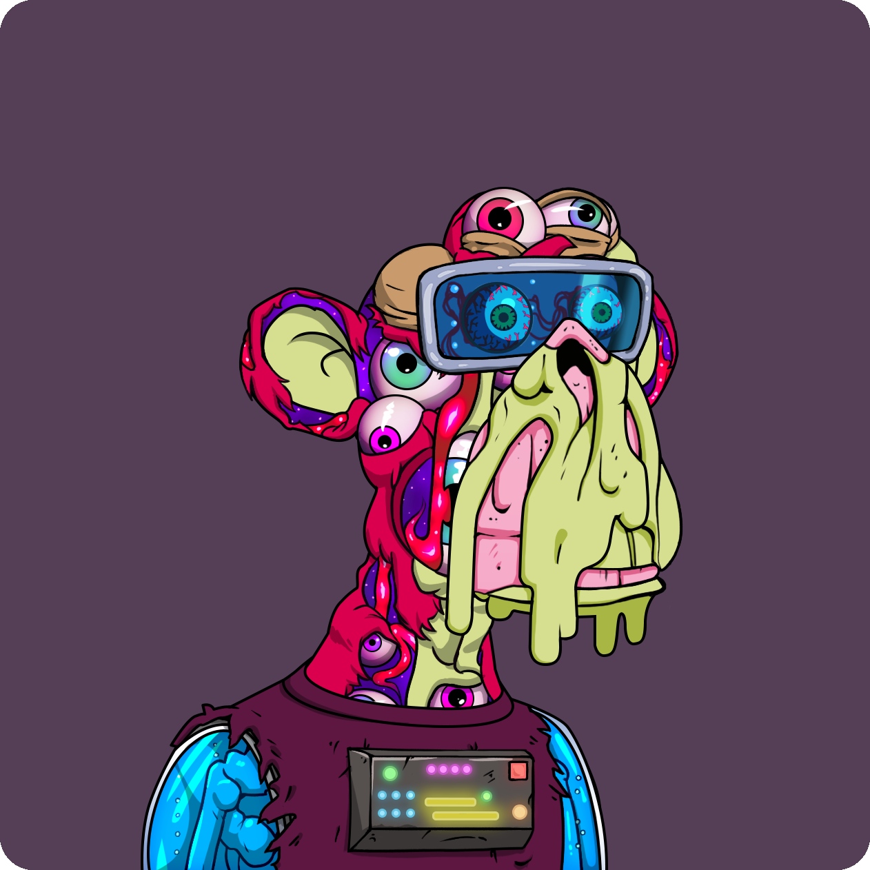 Yuga Labs - Mutant Ape Yacht Club - NFT # 283