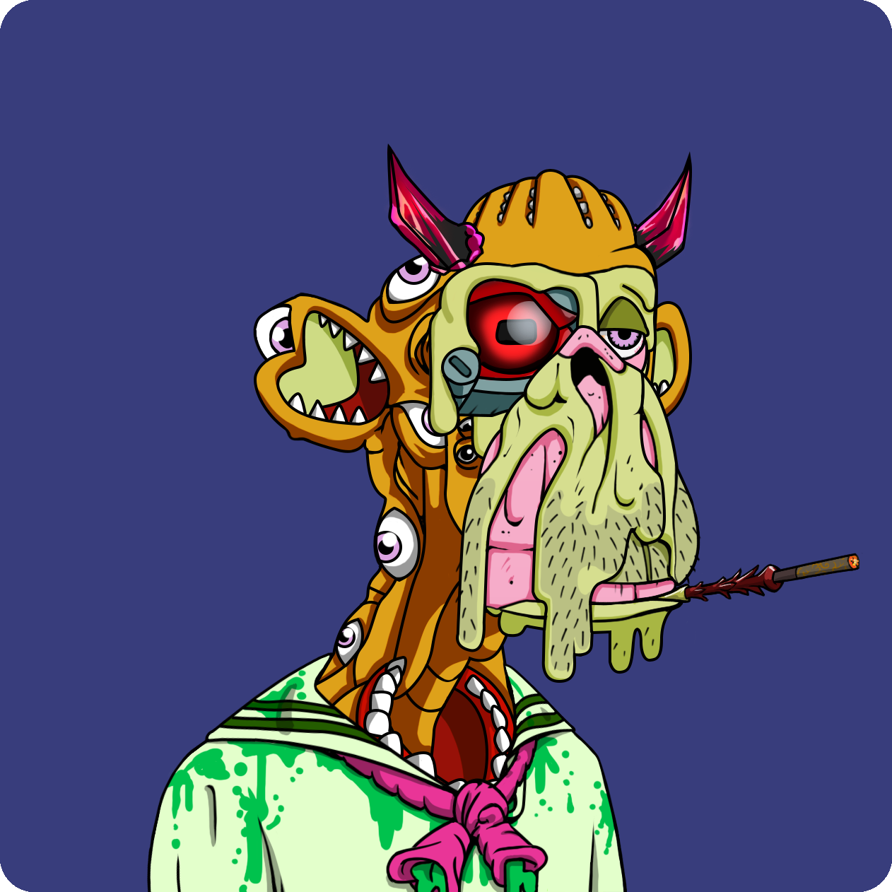 Yuga Labs - Mutant Ape Yacht Club - NFT # 15712