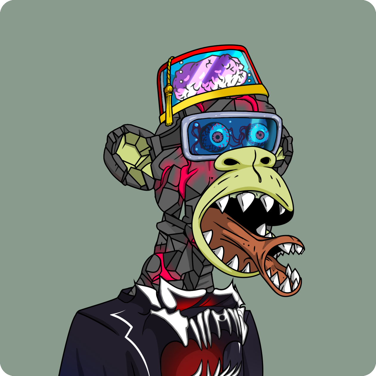 Yuga Labs - Mutant Ape Yacht Club - NFT # 23726