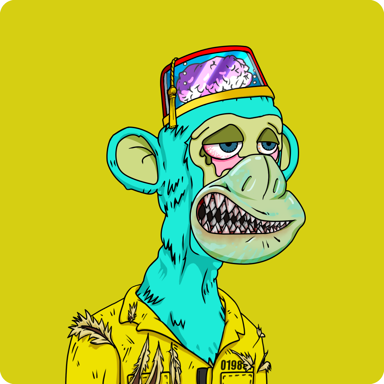 Yuga Labs - Mutant Ape Yacht Club - NFT # 21438