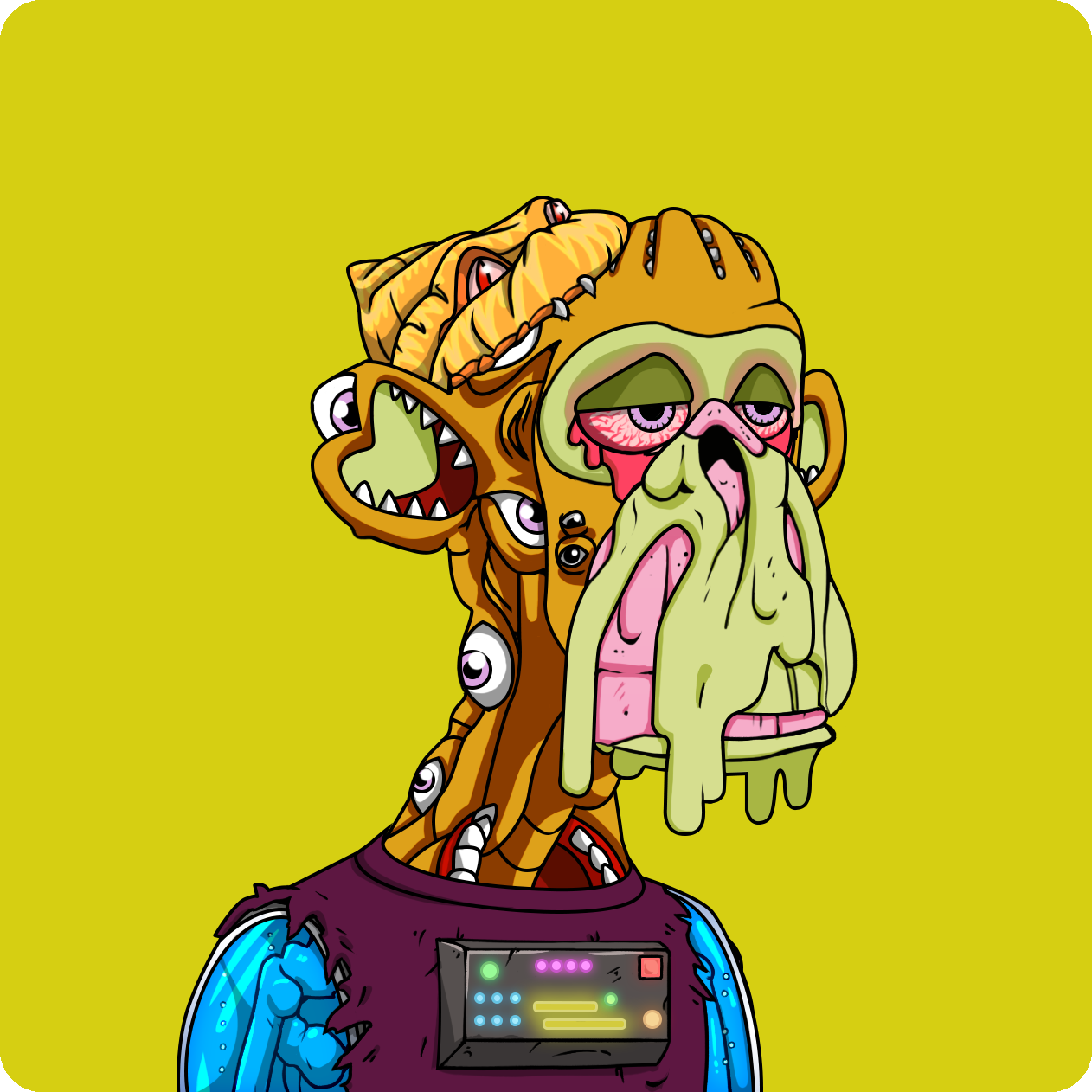 Yuga Labs - Mutant Ape Yacht Club - NFT # 8497