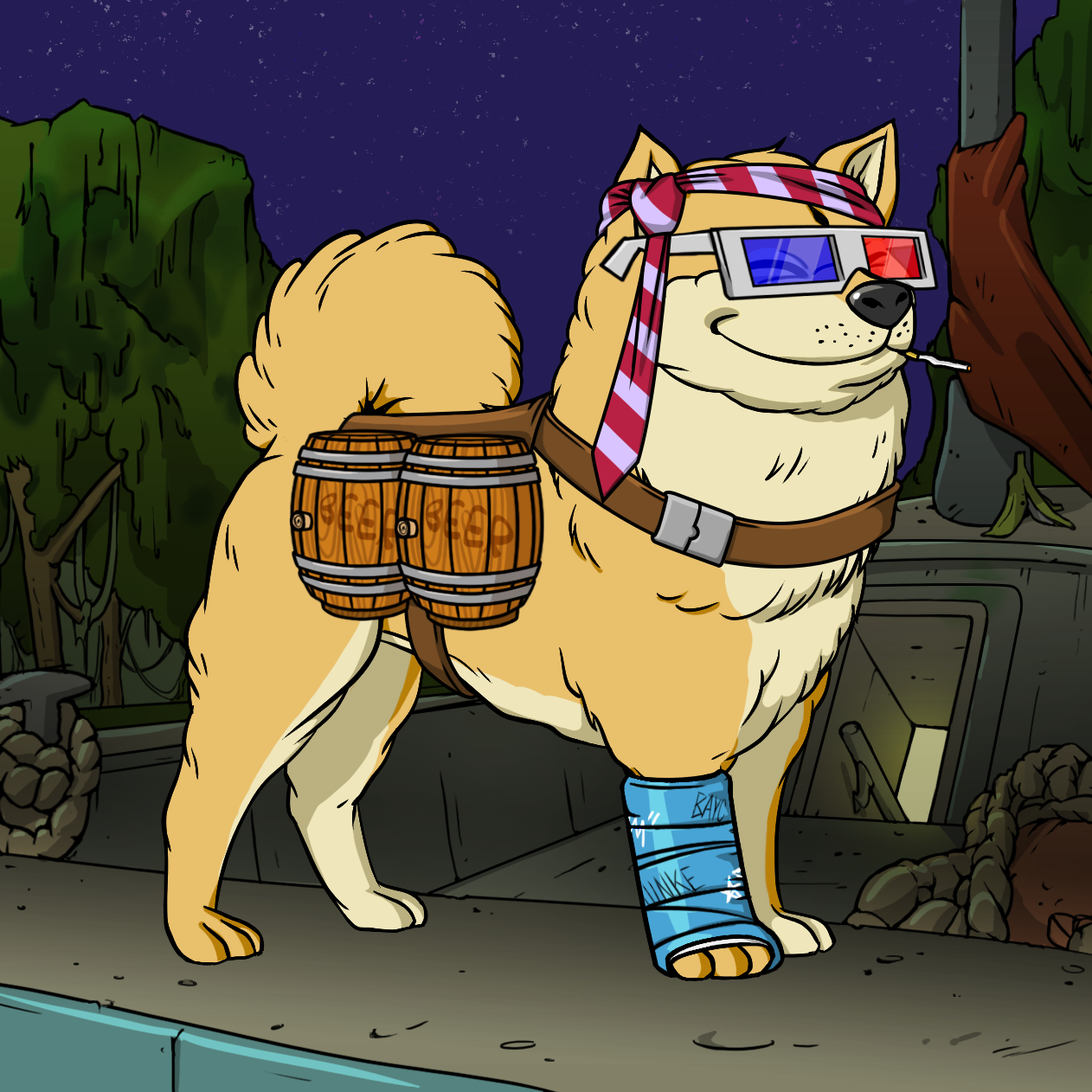 Yuga Labs - Bored Ape Kennel Club - NFT # 2614