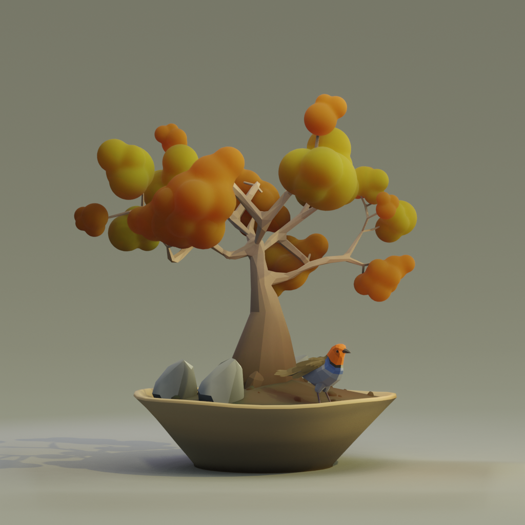 ZENFT Garden Society - Bonsai - Bonsai #8832 - NFT # 8832