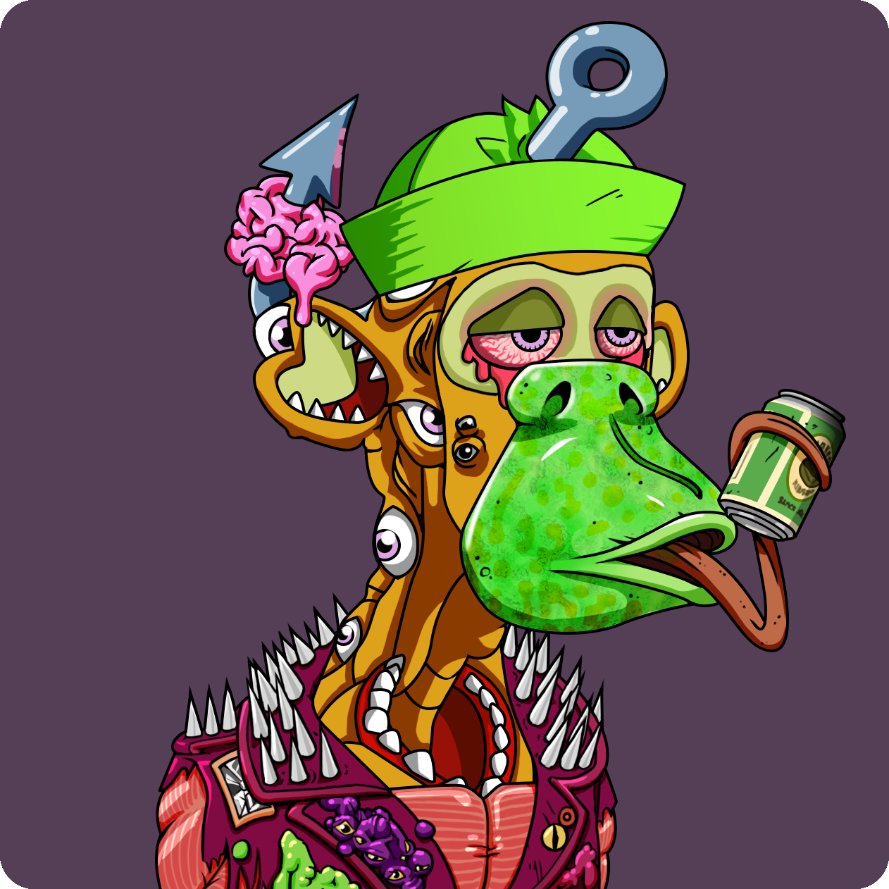 Yuga Labs - Mutant Ape Yacht Club - NFT # 22704