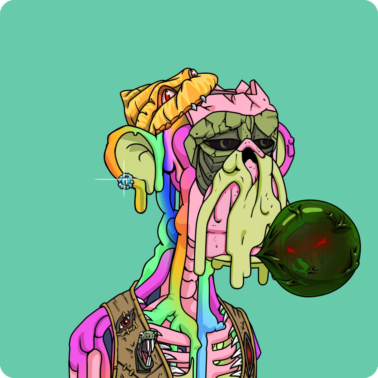 Yuga Labs - Mutant Ape Yacht Club - NFT # 21936