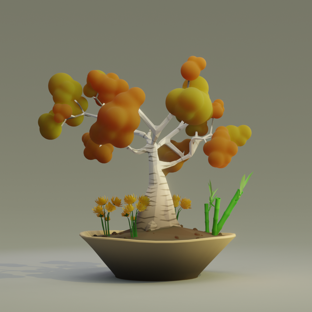 ZENFT Garden Society - Bonsai - Bonsai #8486 - NFT # 8486