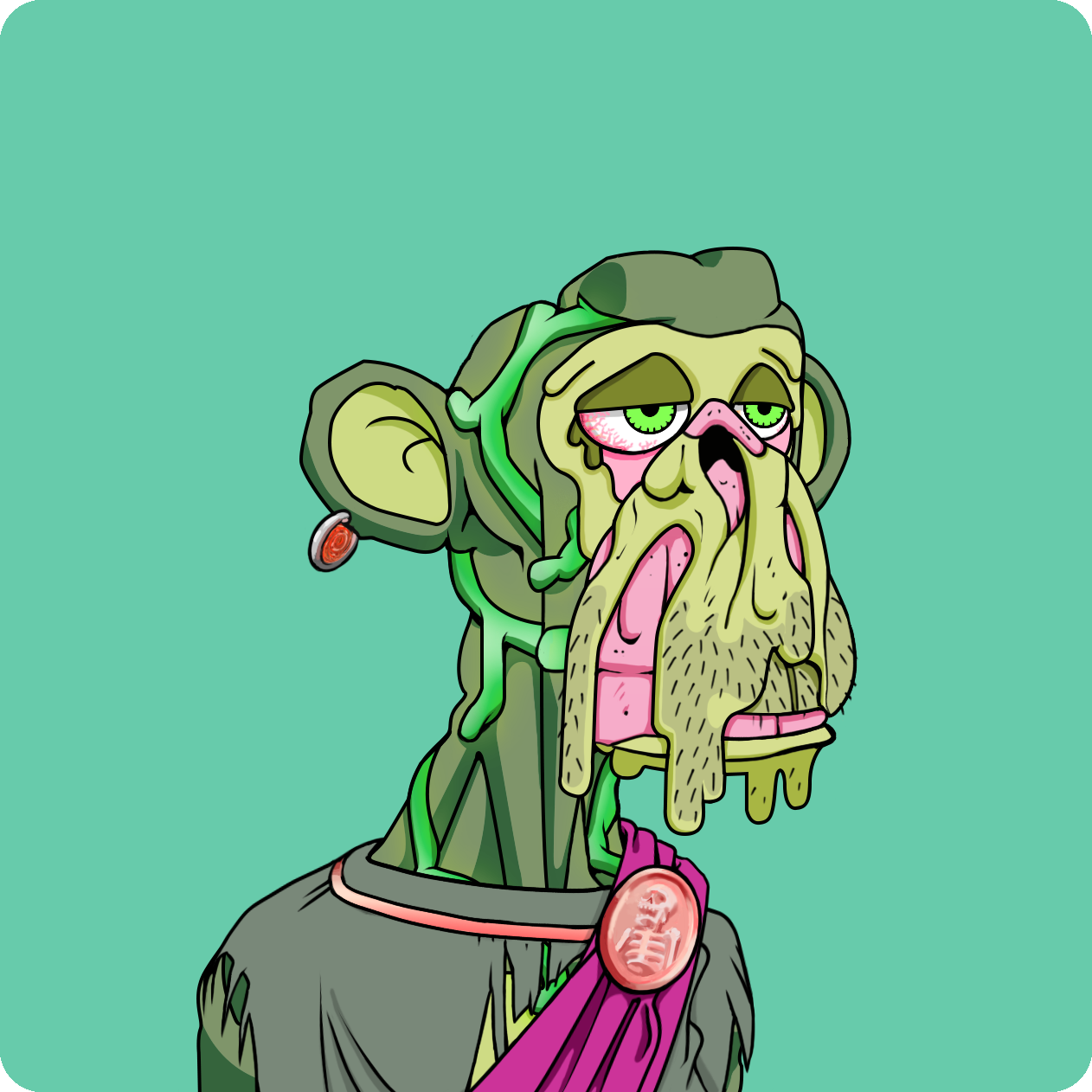 Yuga Labs - Mutant Ape Yacht Club - NFT # 814