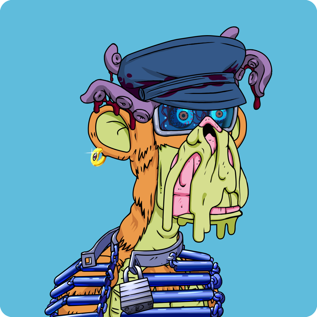 Yuga Labs - Mutant Ape Yacht Club - NFT # 17326