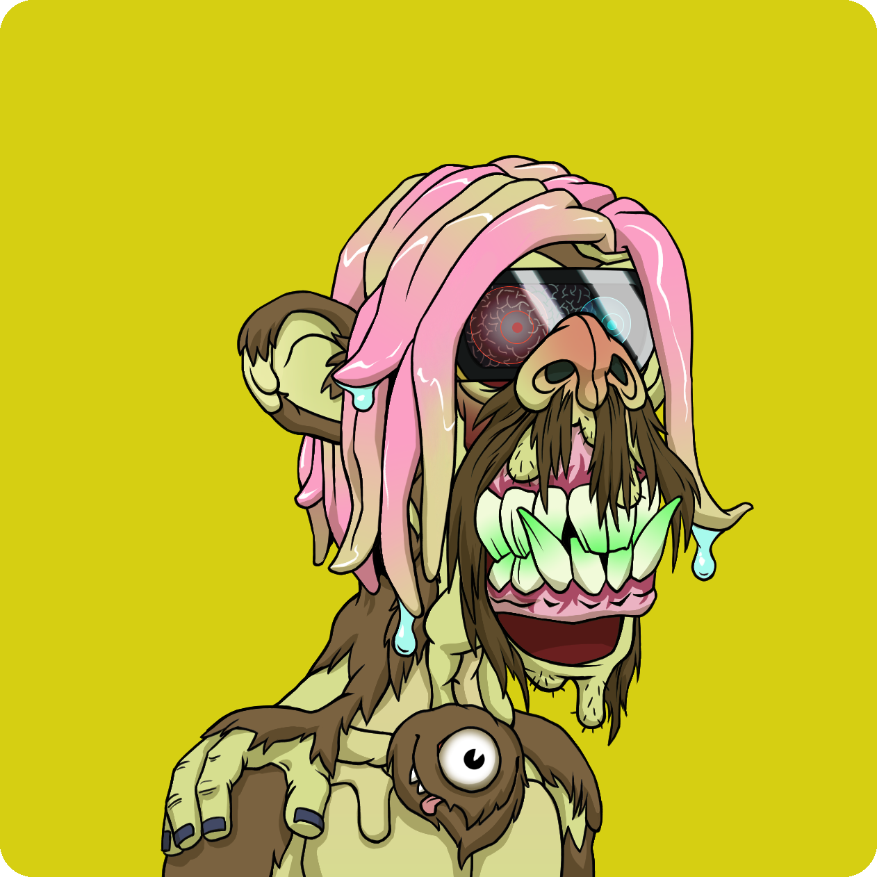 Yuga Labs - Mutant Ape Yacht Club - NFT # 28833