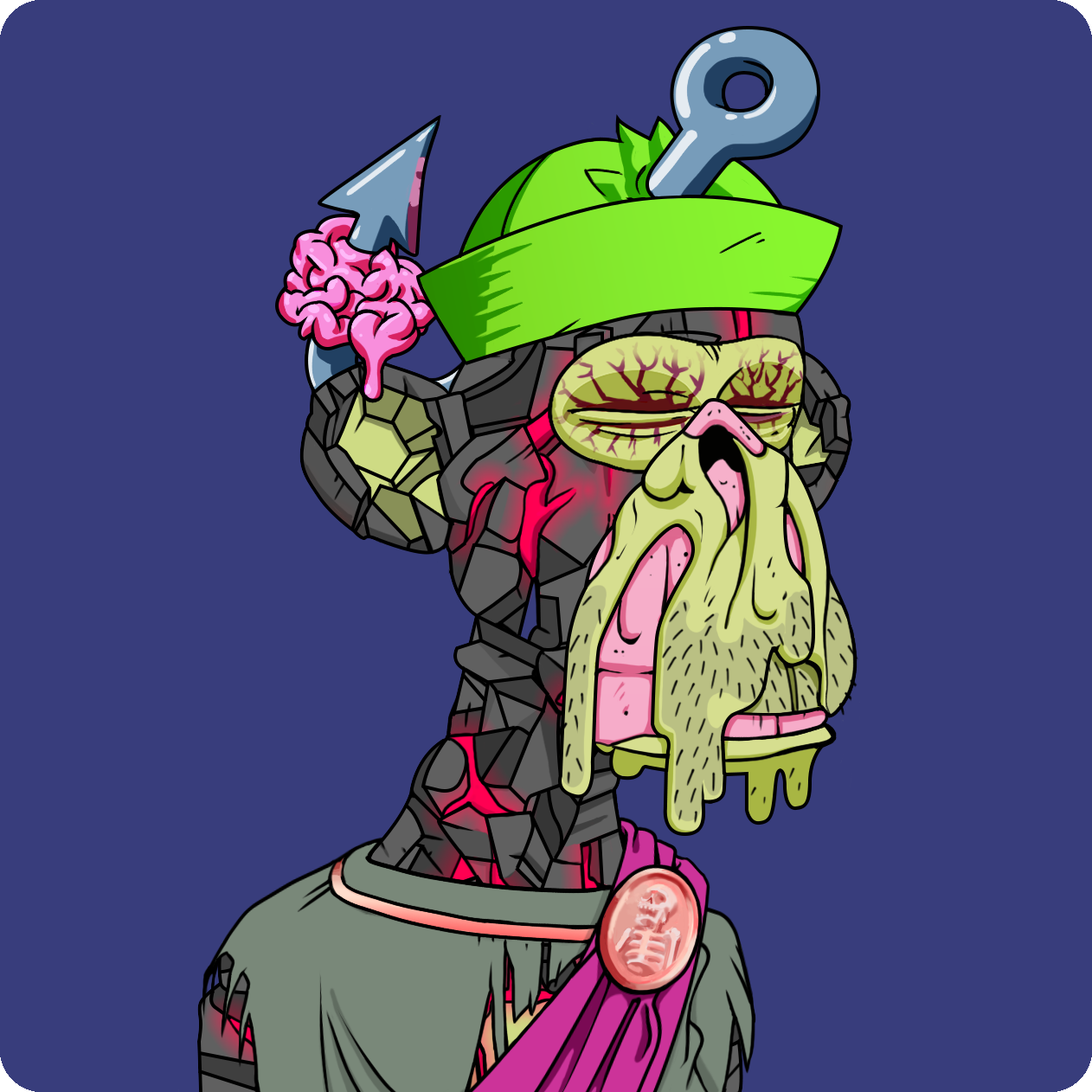 Yuga Labs - Mutant Ape Yacht Club - NFT # 22232