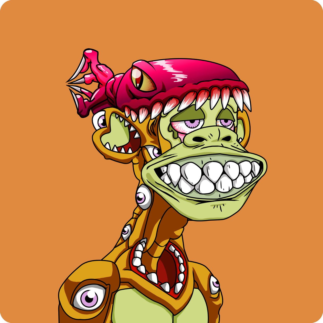 Yuga Labs - Mutant Ape Yacht Club - NFT # 21774