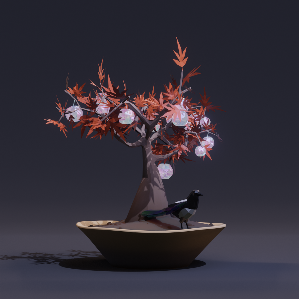 ZENFT Garden Society - Bonsai - Bonsai #8818 - NFT # 8818