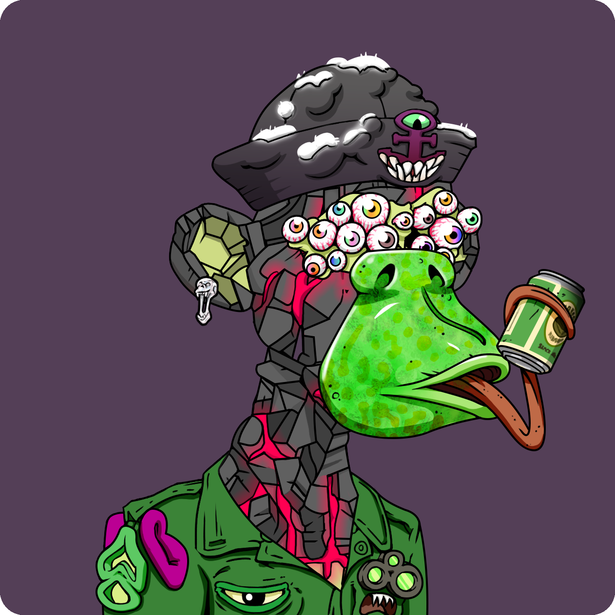 Yuga Labs - Mutant Ape Yacht Club - NFT # 2893