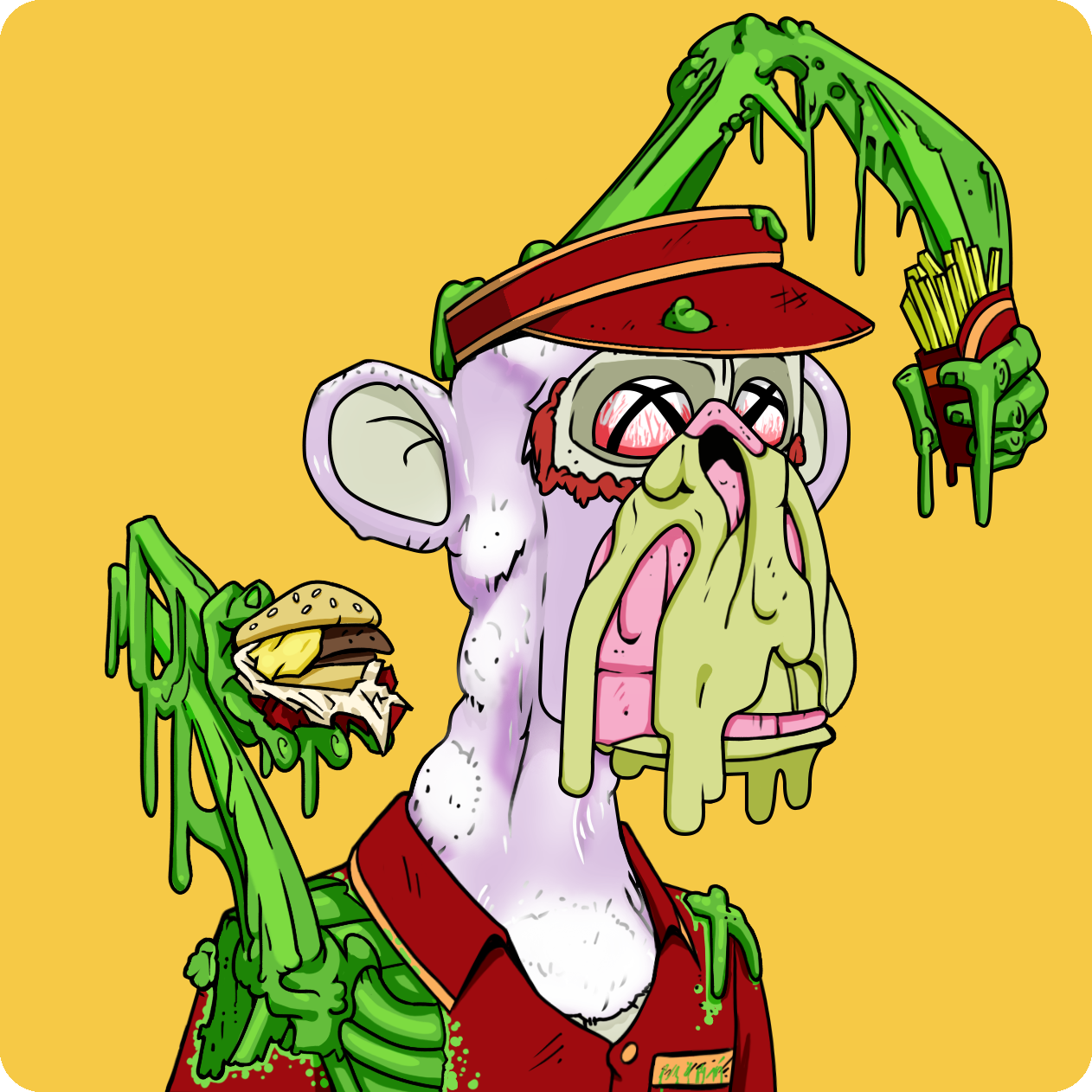 Yuga Labs - Mutant Ape Yacht Club - NFT # 12944