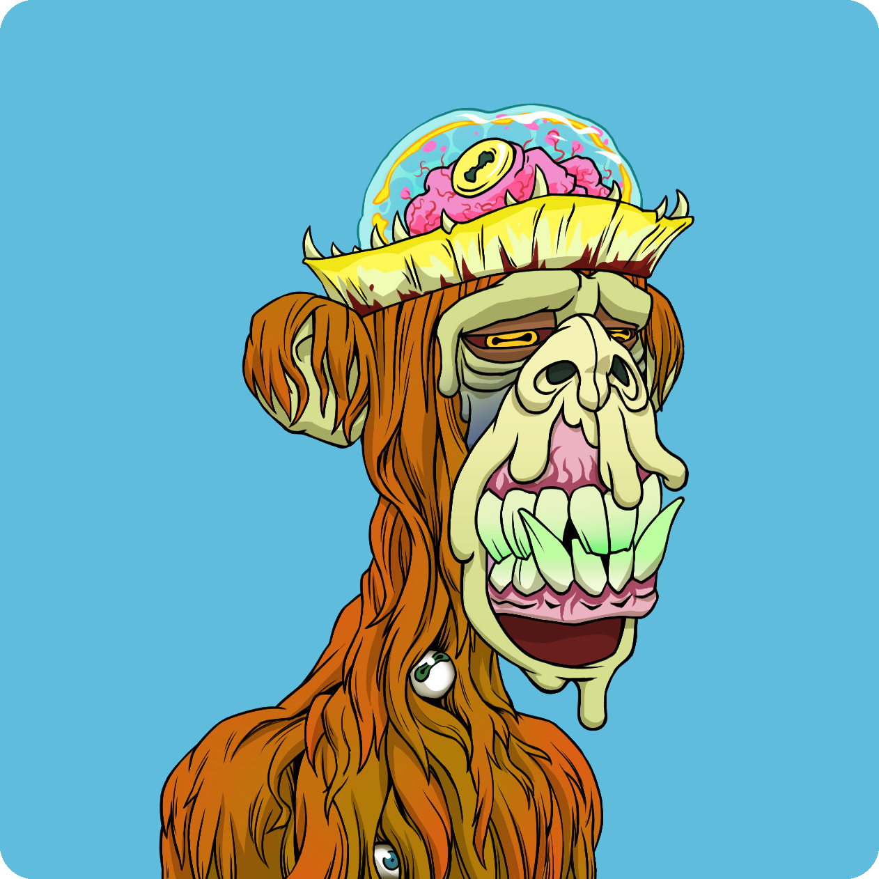 Yuga Labs - Mutant Ape Yacht Club - NFT # 4481