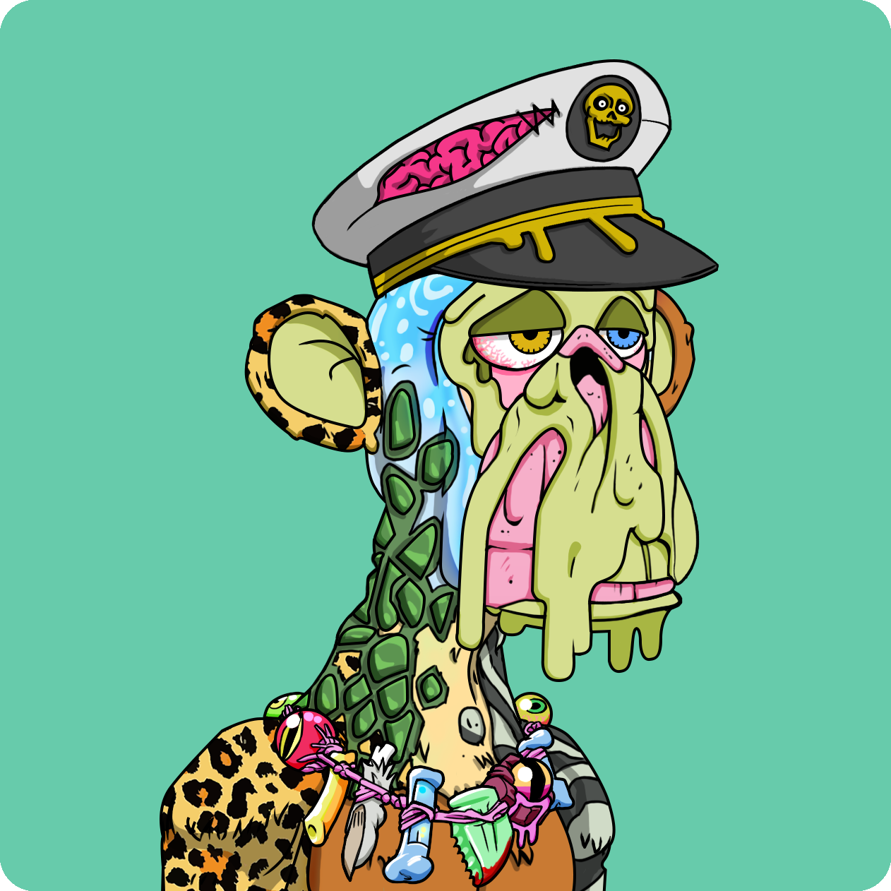 Yuga Labs - Mutant Ape Yacht Club - NFT # 417