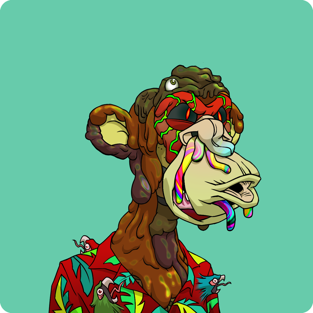 Yuga Labs - Mutant Ape Yacht Club - NFT # 21703