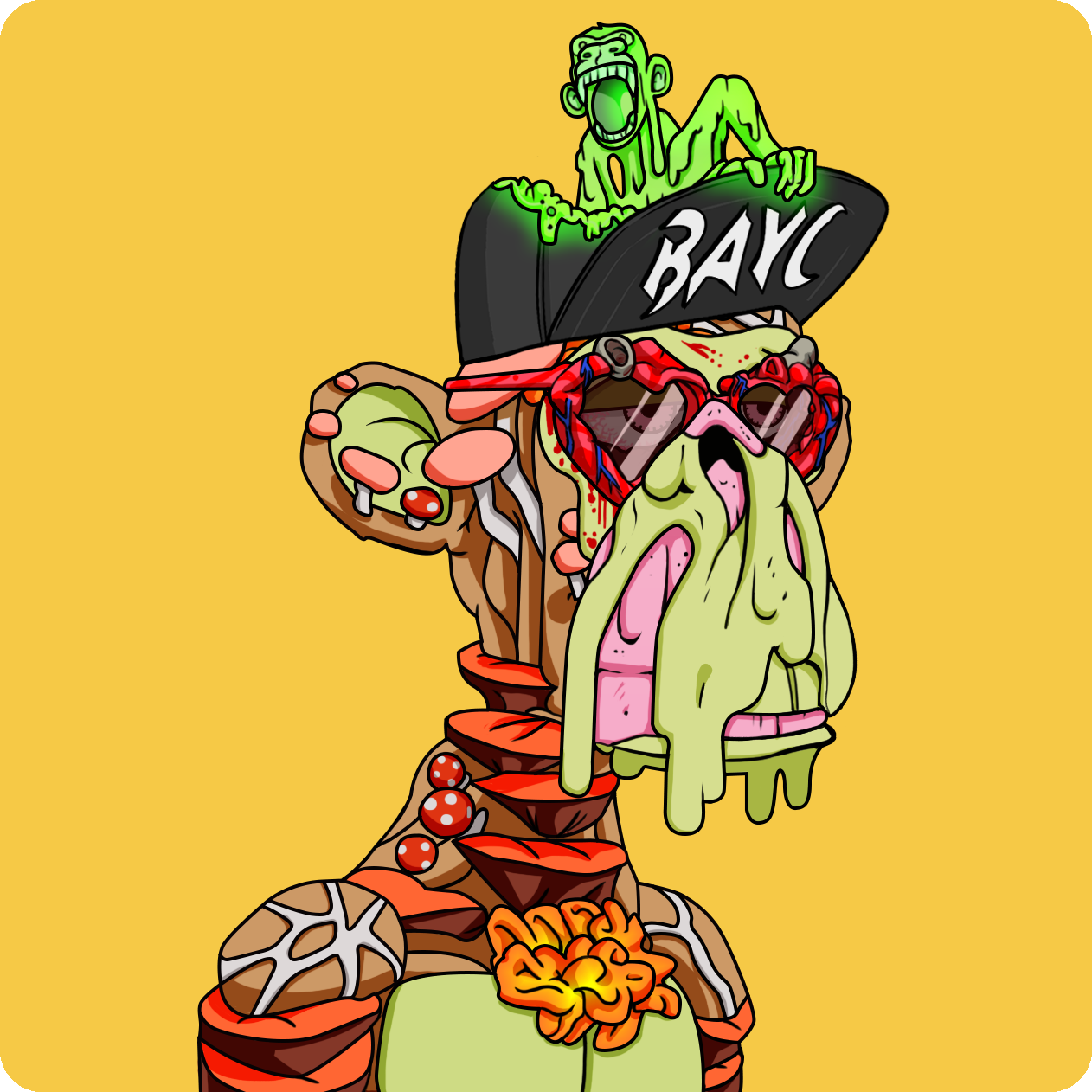 Yuga Labs - Mutant Ape Yacht Club - NFT # 15986