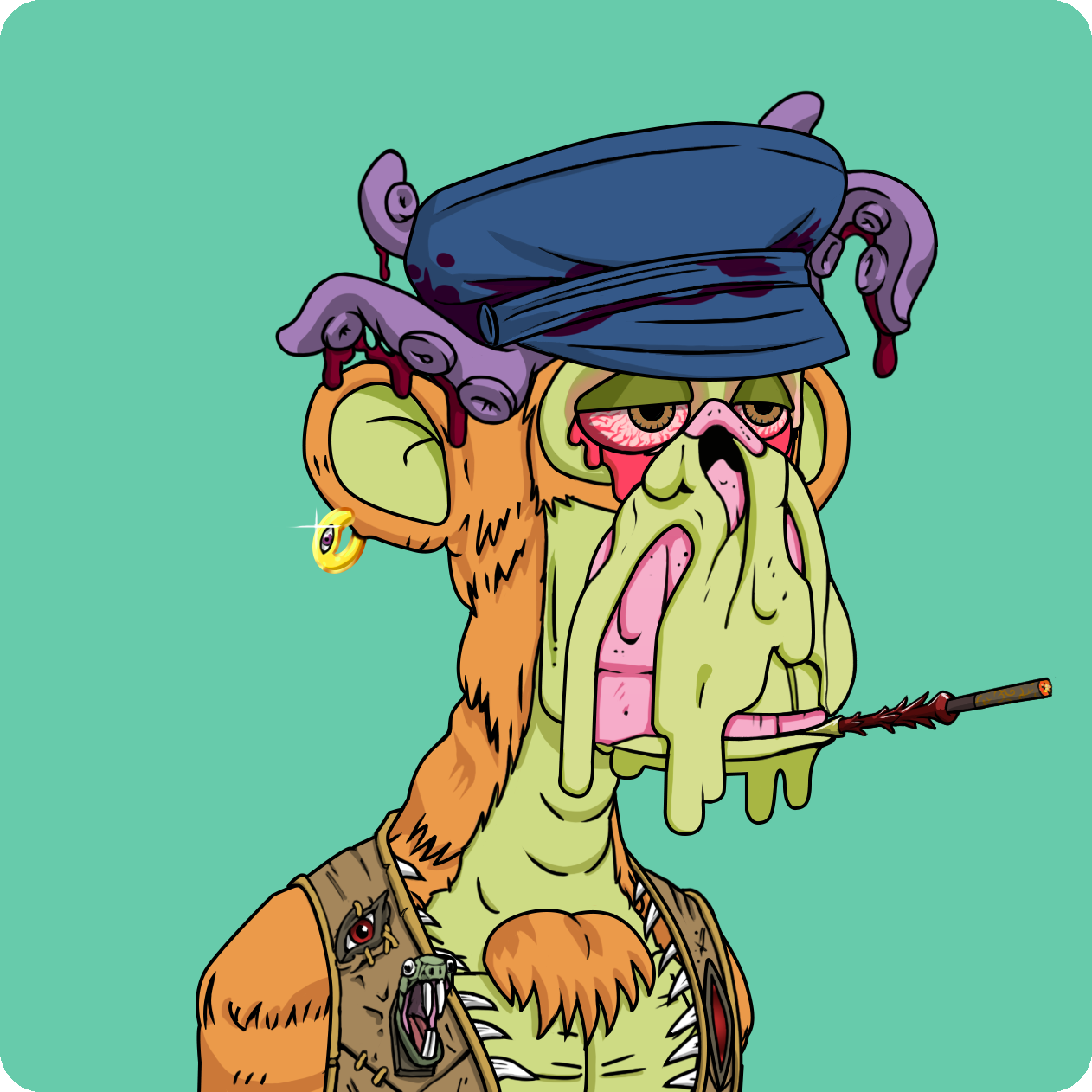 Yuga Labs - Mutant Ape Yacht Club - NFT # 24700