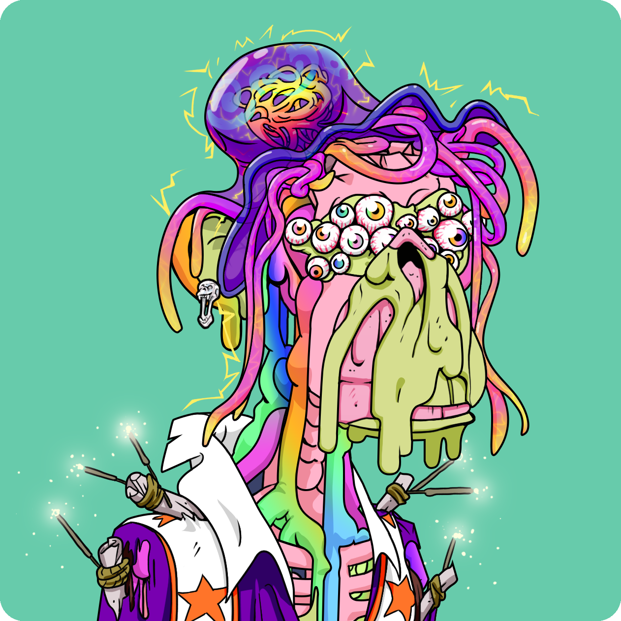 Yuga Labs - Mutant Ape Yacht Club - NFT # 27654