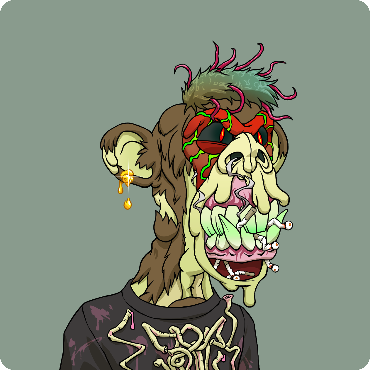 Yuga Labs - Mutant Ape Yacht Club - NFT # 3767