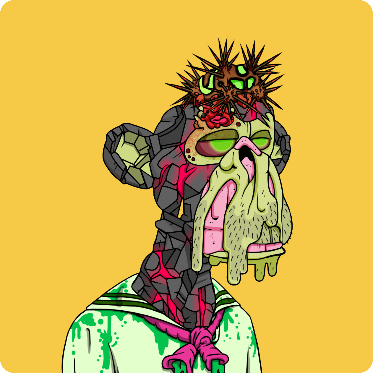 Yuga Labs - Mutant Ape Yacht Club - NFT # 5876