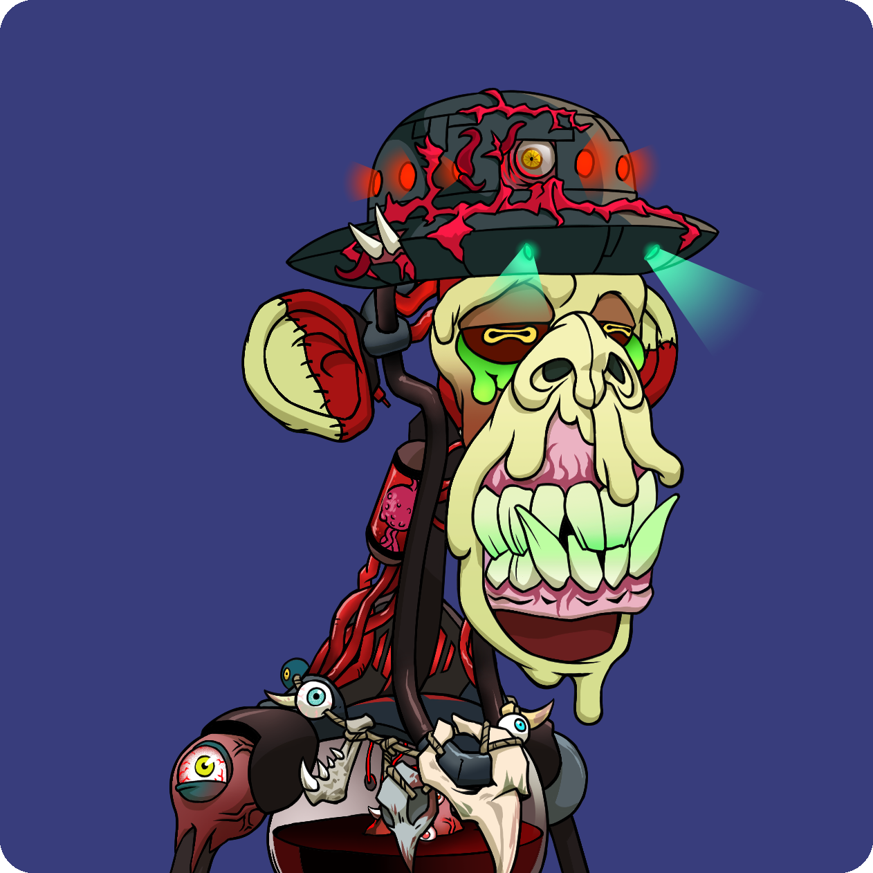 Yuga Labs - Mutant Ape Yacht Club - NFT # 10873