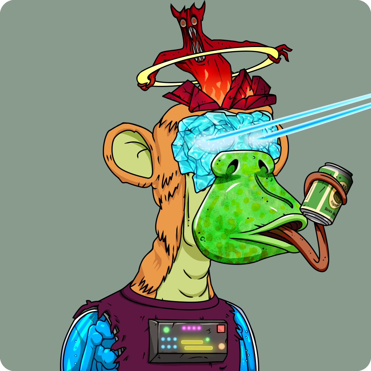 Yuga Labs - Mutant Ape Yacht Club - NFT # 13450